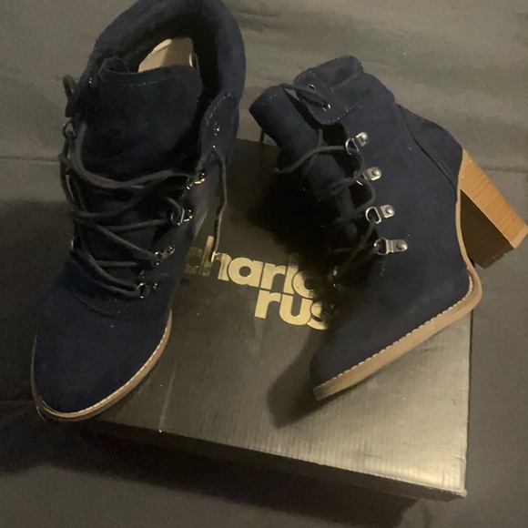 Shoes - Laced up Booties